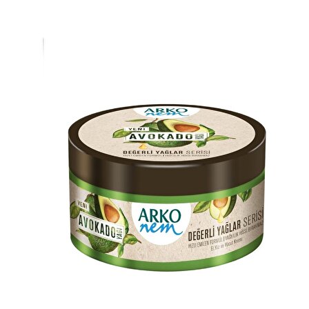 Arko Nem Krem Değerli Yağlar Avokado 250 ml 4'lü Set