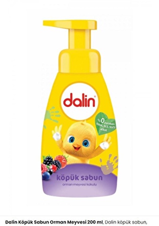 Dalin Köpük Sabun Orman Meyvesi Kokulu 200 Ml 8690605065492