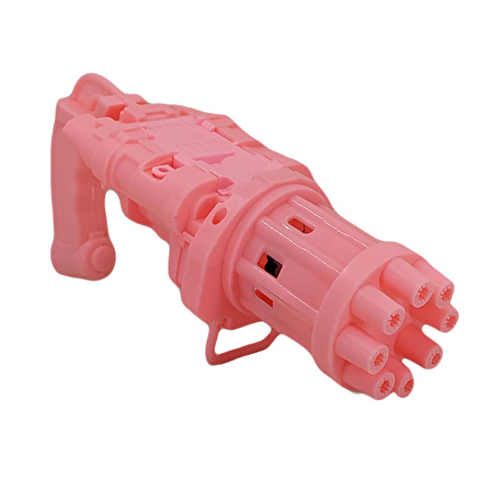 Birlik Oyuncak Bubble Gun Pilli Köpük Tabancası Pembe