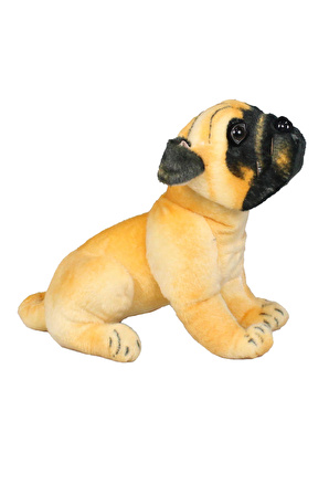 Havlayan Pug Köpek Peluş Oyuncak 25 cm