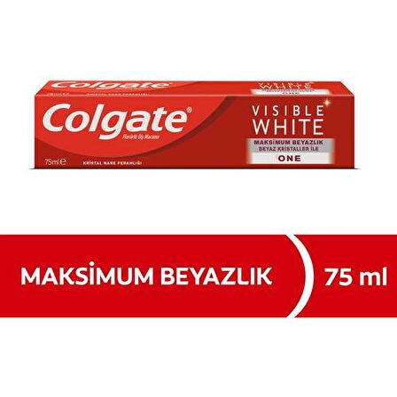 Colgate Visible White Beyazlatma Diş Macunu 75 ml 