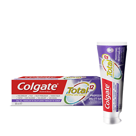 Colgate Total Komple Ağız Bakımı Diş Macunu 50 ml 