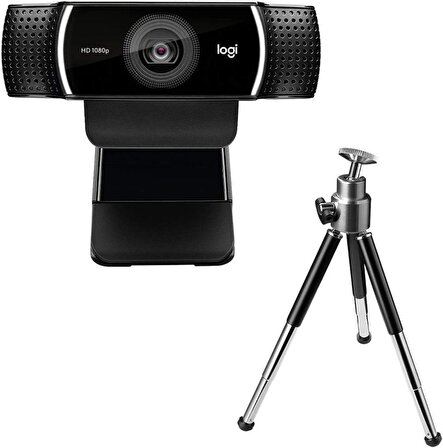 Logitech C922 PRO HD Web Kamerası, 1080p/30 FPS Çözünürlük