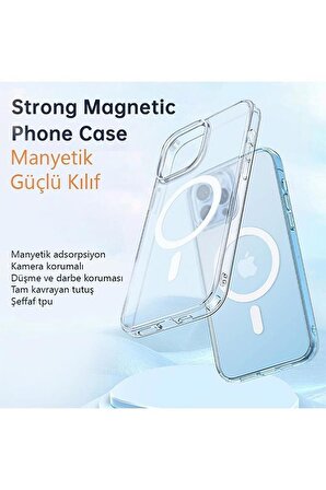 Mcdodo Iphone 11 Uyumlu Mat Şeffaf Magsafe Kılıf PC-3111
