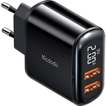 Mcdodo CH-6330 USB 18 Watt Hızlı Şarj Aleti Siyah