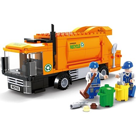 Ausini City Set Çöp Kamyonu Lego Seti 25523