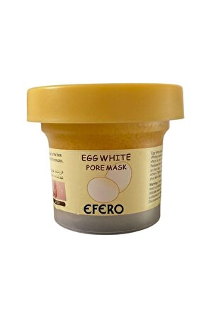 Egg Brightning Scrup Mask Egg White Pore + Black Sugar Mask 120ML.