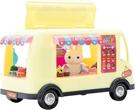 Bay Dreamy Mini Tavşan Dondurma Karavanı Oyun Seti