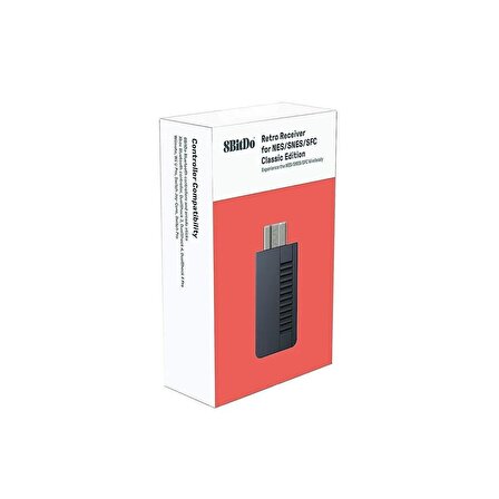 8Bitdo Retro Kablosuz Alıcı Receiver SNES Classic, SFC Classic Ve NES Classic (Bluetooth) Uyumlu Super NES