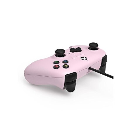 8BitDo Pro 2 Kablolu Controller Xbox Series X Series S - 0ne & Windows Pastel Pink