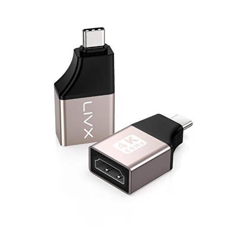 LivX 4k@60hz Type-C To HDMI Çevirici Dönüştürücü Adaptör Görüntü Aktarımı Mini OTG TCDH0