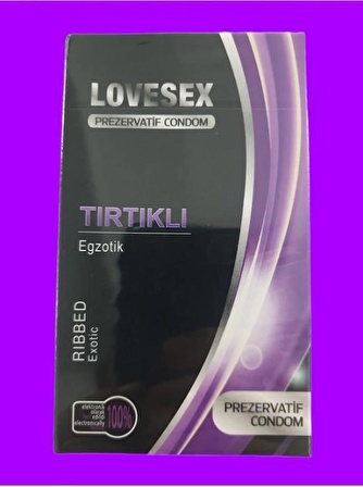 Lovesex Tırtıklı Prezervatif 10'lu