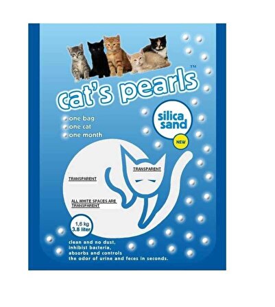 Cat's Pearls Silica Kedi Kumu 1,6 Kg