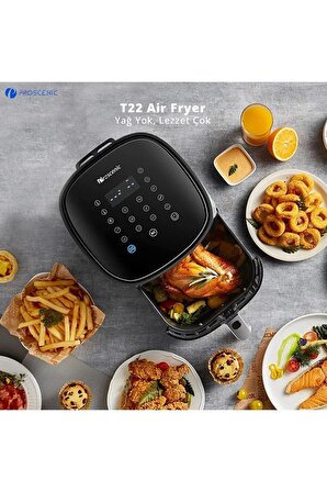 T22 Smart Air Fryer 5l ( Türkiye Garantili)