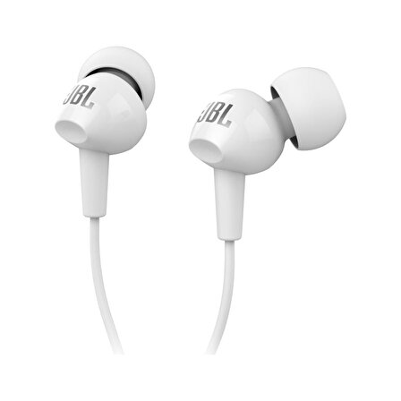 JBL C100SI Mikrofonlu Kulak İçi Kulaklık White