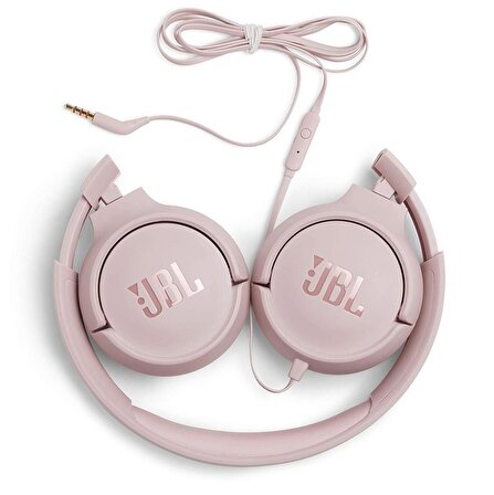 JBL Tune 500 Mikrofonlu Kulak Üstü Kulaklık Pink