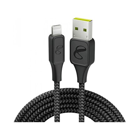Infinity Lab InstantConnect Kablo USB-A Lightning Siyah 1.5m