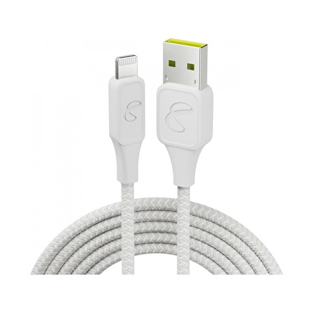 Infinity Lab InstantConnect Kablo USB-A Lightning Beyaz 1.5m