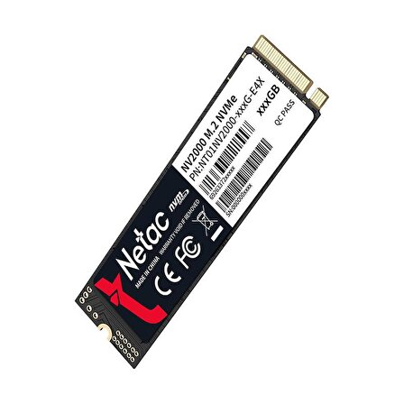 Netac NV2000 PCIe Gen 3x4 256 GB SSD