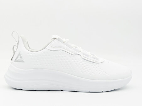 Peak Health EW13818E Kadın Beyaz Kaymaz Taban Ortopedik Nefes Alabilen Garantili Rahat Hafif Günlük Deri Sneaker Yürüyüş Koşu Spor Ayakkabısı