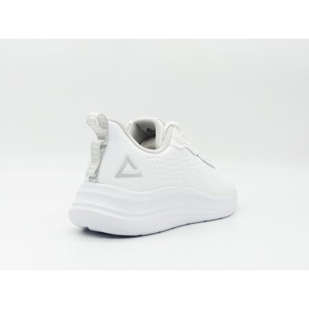 Peak Health EW13818E Kadın Beyaz Kaymaz Taban Ortopedik Nefes Alabilen Garantili Rahat Hafif Günlük Deri Sneaker Yürüyüş Koşu Spor Ayakkabısı
