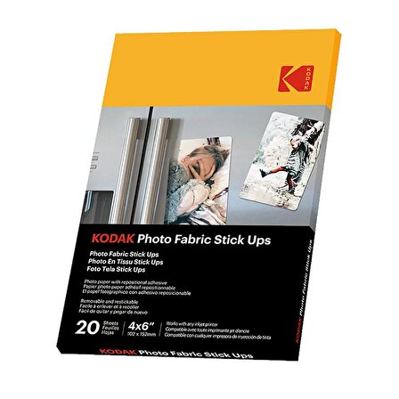 Kodak Photo Fabric Stick Ups 10x15cm 20 Yaprak