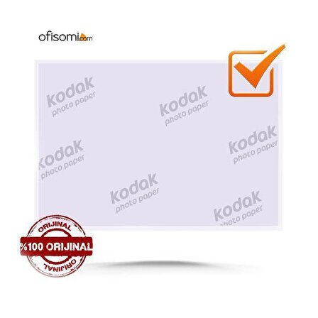 Kodak Premium Glossy,Parlak 10x15 255Gr/m Fotoğraf Kağıdı 100 Yaprak