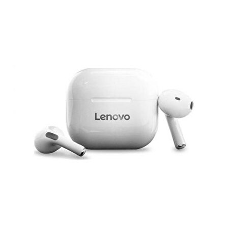 Lenovo LP40 LivePods TWS Bluetooth 5.0 Kablosuz Kulaklık Beyaz