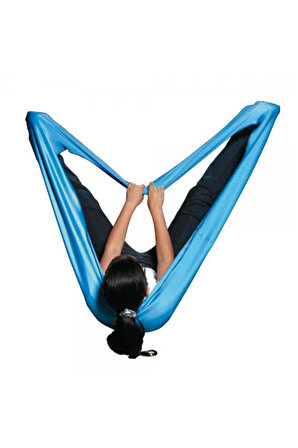 Yoga Fascia Vücut Egzersiz Pilates Bandı Sıkılaştırıcı Fitness Platess Dans Akrobasi Bant Mavi