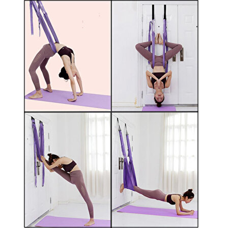 Yoga Plus Hamağı Pilates Fitness Askılı Yoga Denge Spor Aleti
