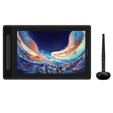 Huion Kamvas Pro 13(2.5K) IPS Panel LCD Grafik Tablet 37.35cm x 22.91cm, 8192 Kademe Basınç Hassasiyetli, 145% sRGB, 5080LPI, 2560x1600 2.5K QHD+ Çözünürlük (HUGT1302) - Stand Hediyeli!