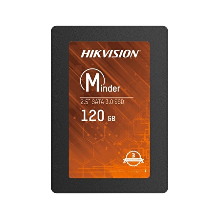 Hikvision HS-SSD-M(S) 2.5 İnç 120 GB Sata 3.0 360 MB/s 460 MB/s SSD 