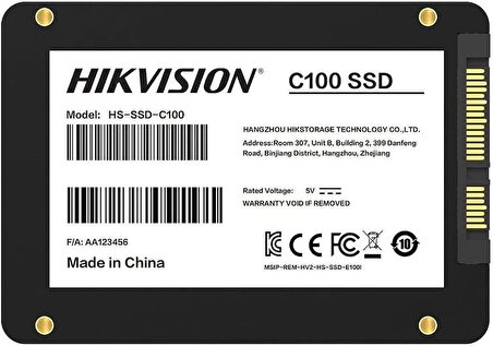 Hikvision C100/240G 240GB SSD Disk SATA 3 HS-SSD
