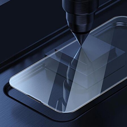Baseus Crystal 0.3mm iPhone 14 - 13 - 13 Pro Tempered Ekran Koruyucu 2 Adet Set