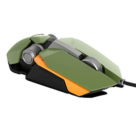 James Donkey 850R 12000DPI 8 Tuş PMW3360 Sensör RGB Optik Yeşil Gaming Mouse