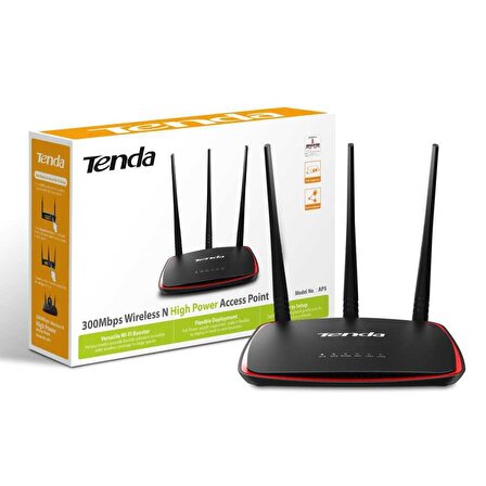 TENDA AP5 1 PORT WiFi-N 300Mbps PoE ACCESS POINT