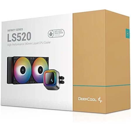 Deep Cool S520 LS520 RGB 240mm Gaming Oyuncu İşlemci Sıvı Soğutucu