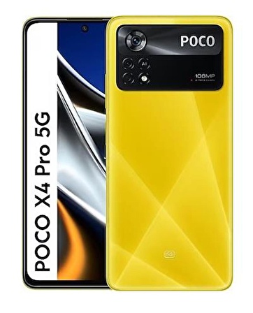 Poco X4 Pro 5G 6GB Ram 128GB Sarı (Poco Türkiye Garantili)