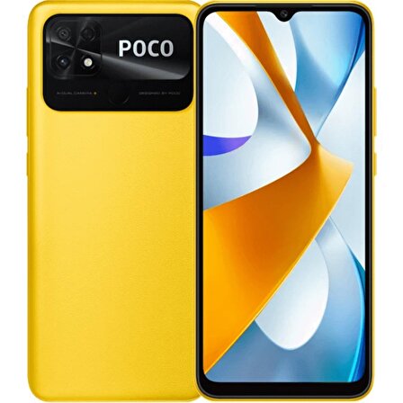 Poco C40 Sarı 32 GB 3 GB Ram Akıllı Telefon  (Poco Türkiye Garantili)