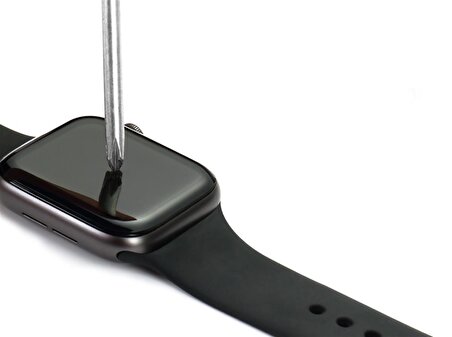 Apple Watch 7 8 Serisi 41mm Uyumlu 360 Tam Koruma Shock-Resistant Cam Ekran Koruyucu