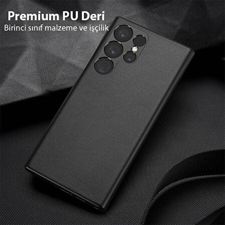 Dux Ducis SM Galaxy S23 Ultra Grit Series PU Premium Kılıf