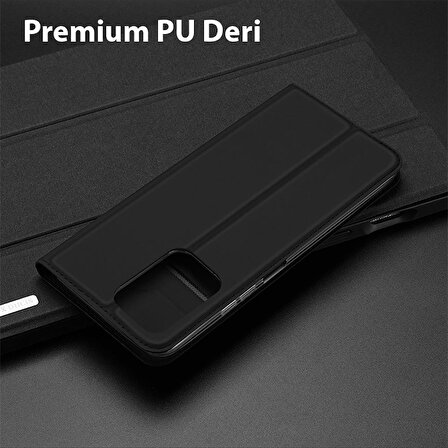Dux Ducis Xiaomi Poco X5 Pro 5G Kılıf Skin Pro Series Flip Cover Kapaklı Kılıf