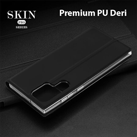 Dux Ducis SM Galaxy S23 Plus Kılıf Skin Pro Series Flip Cover Kapaklı Kılıf