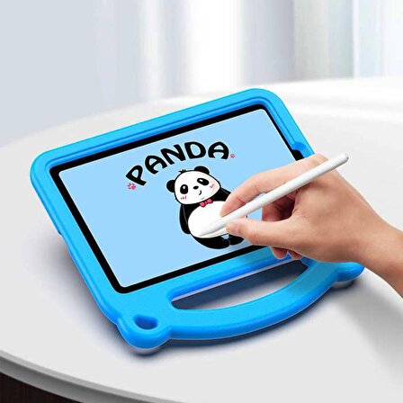 Dux Ducis Panda iPad Mini 6 (2021) Kılıf Çocuk Shockproof Standlı Taşınabilir