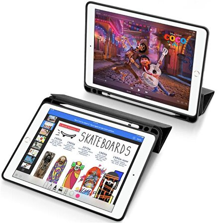 DUX DUCİS iPad Pro 10.5 (2019-2017 )Kılıf Kalem Yerli Soft Tpu Mıknatıslı Domo Series Kılıf