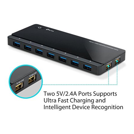 TP-Link UH720 USB 3.0 7 Port Hub Usb  Çoklayıcı