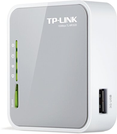 TP-LINK TL-MR3020 150Mbps PORTATİF 3G/4G KABLOSUZ N ROUTER