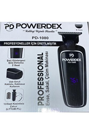 Pd-1080 Profesyonel Tıraş Makinesi