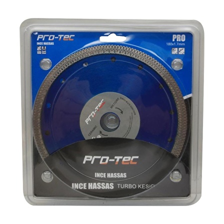 Pro-Tec İnce Hassas Turbo Kesici Disk 180x1.7 mm