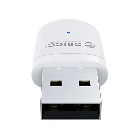 Orico Bluetooth 5.0 Switch, PC, PS4, PS4 Pro Konsol ve PC İçin Kablosuz Kulaklık Hoparlör Bağlantı Adaptörü Beyaz